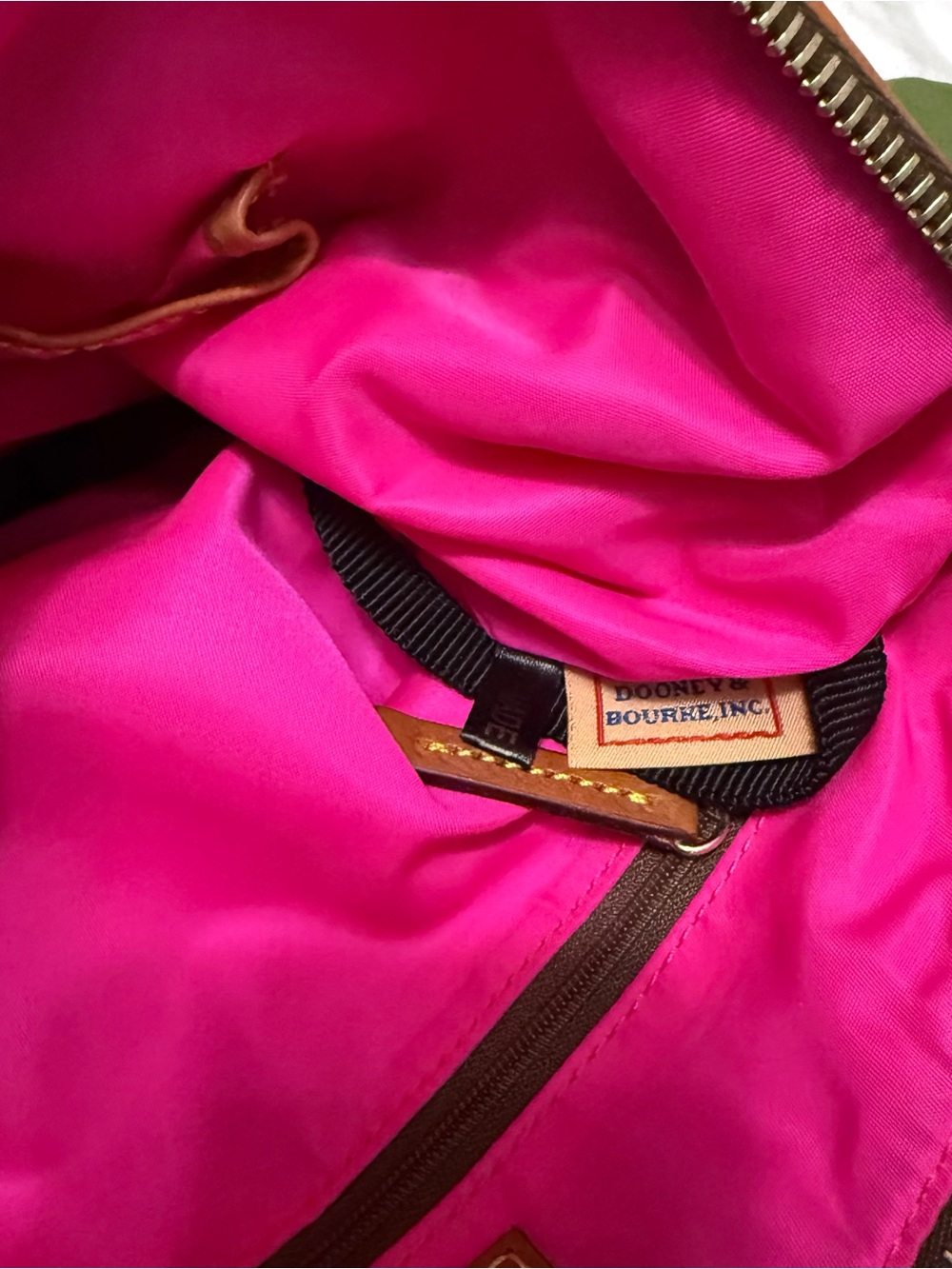 Dooney & Bourke Nylon Black Satchel - Picture 11 of 12